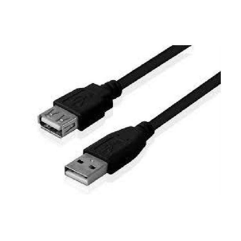 CAVO-PROLUNGA-USB-2.0-CONNETTORI-1XA-FEMMINA---1XA-MASCHIO-MT.5